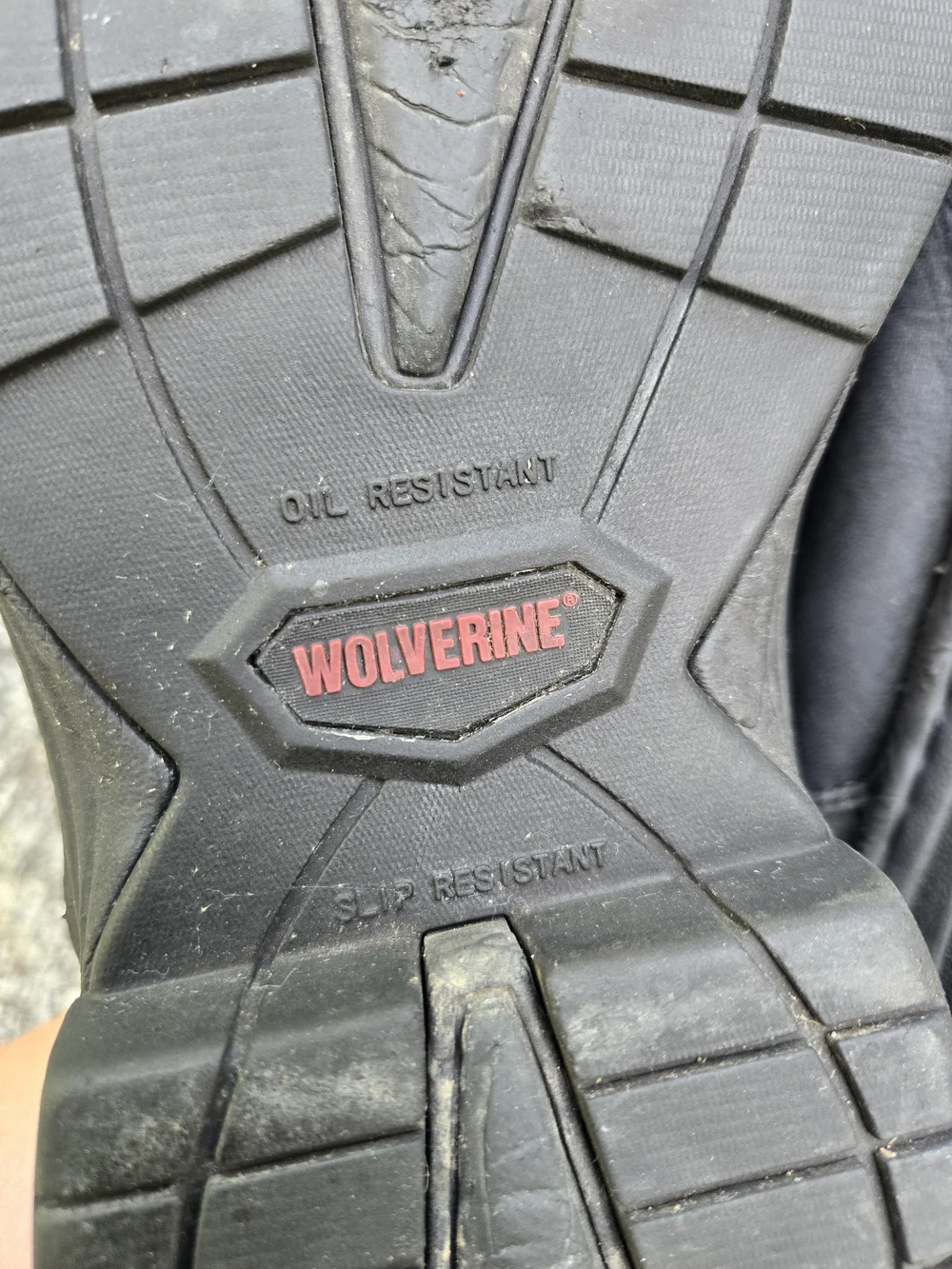Wolverine Leather Work Boots Lace Up Size 10.5 Extra Wide Oil Slip Resistant